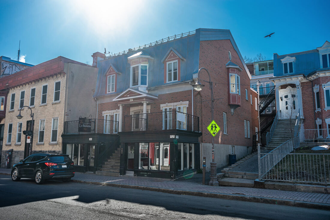 Groupe Murray founder Frédéric Murray at Immeubles Murray heritage property Quebec City