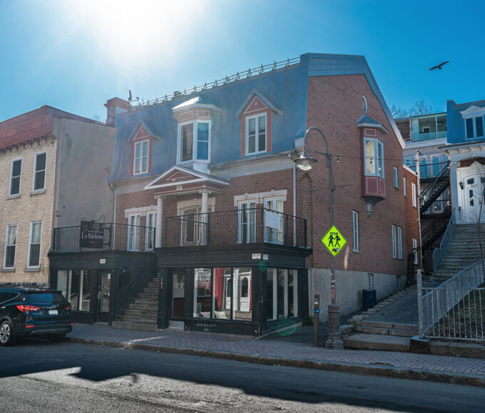 Groupe Murray founder Frédéric Murray at Immeubles Murray heritage property Quebec City