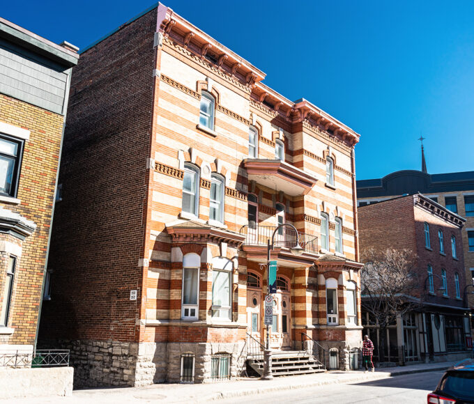 Groupe Murray founder Frédéric Murray at Immeubles Murray heritage property Quebec City
