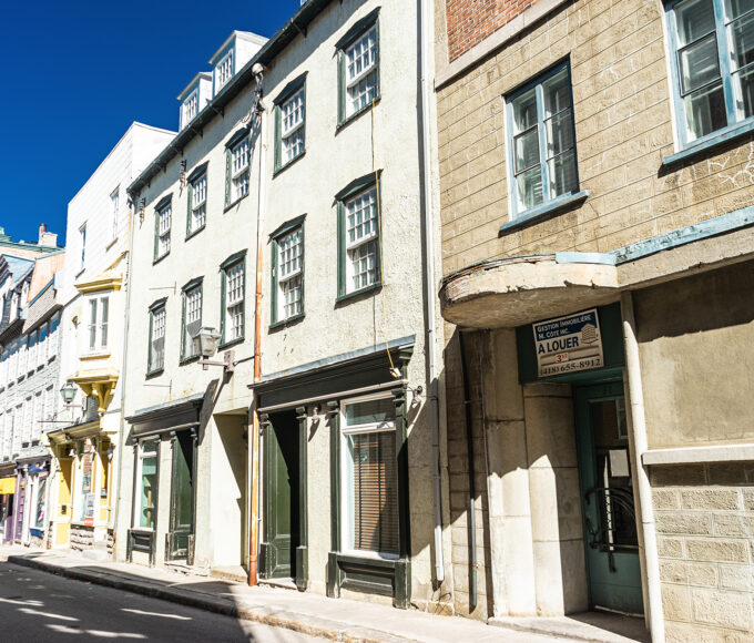 Groupe Murray founder Frédéric Murray at Immeubles Murray heritage property Quebec City