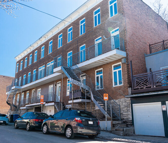 Groupe Murray founder Frédéric Murray at Immeubles Murray heritage property Quebec City