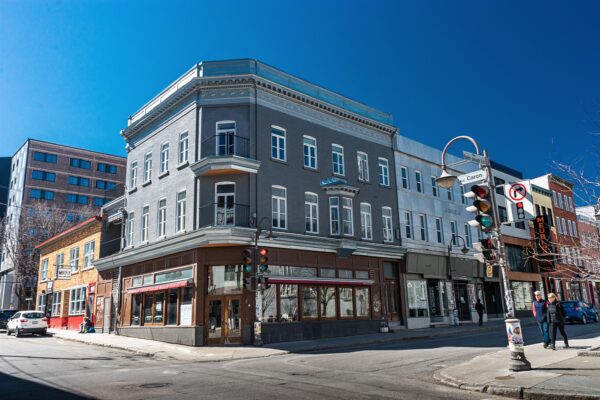 Groupe Murray founder Frédéric Murray at Immeubles Murray heritage property Quebec City
