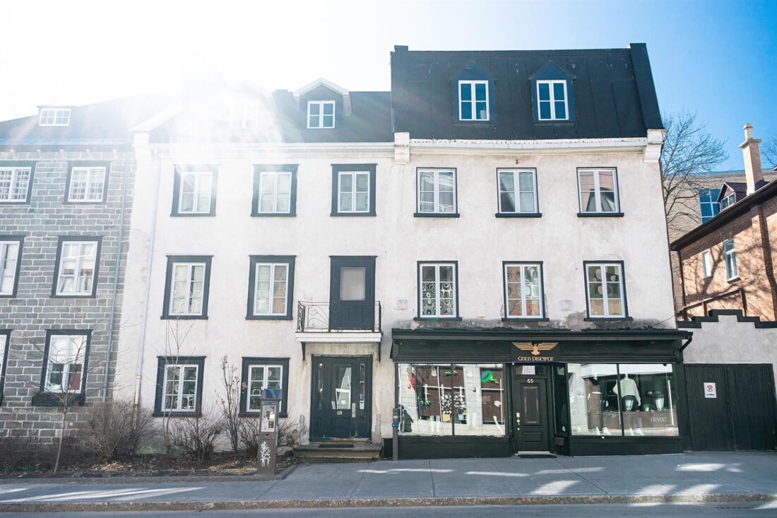 Groupe Murray founder Frédéric Murray at Immeubles Murray heritage property Quebec City