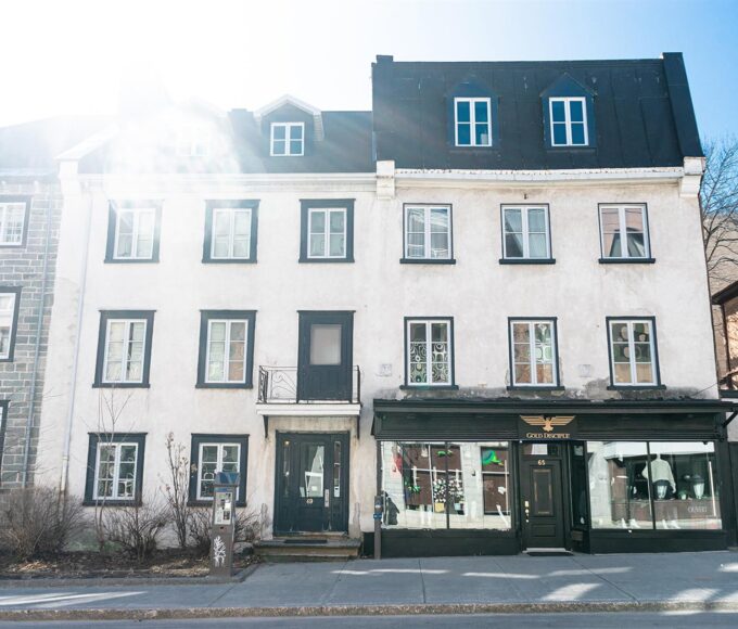 Groupe Murray founder Frédéric Murray at Immeubles Murray heritage property Quebec City