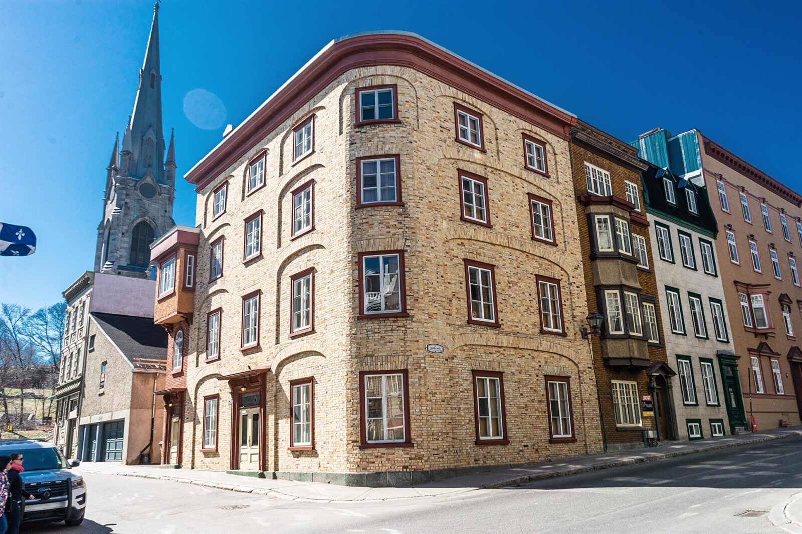 Groupe Murray founder Frédéric Murray at Immeubles Murray heritage property Quebec City