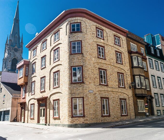 Groupe Murray founder Frédéric Murray at Immeubles Murray heritage property Quebec City